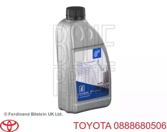  Масло трансмиссионное Toyota Dexron III 1 л (0888680506)