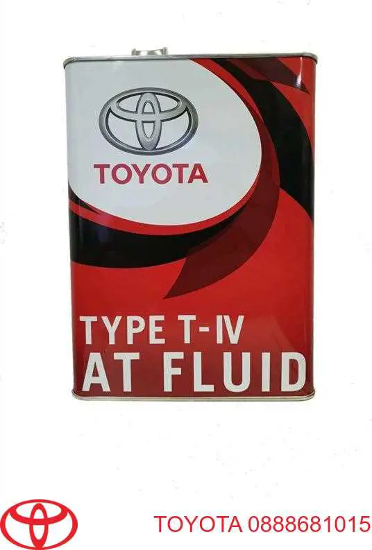  Масло трансмиссионное Toyota ATF TYPE T-4 4 л (0888681015)