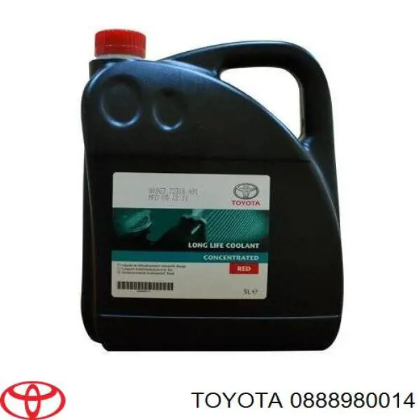 Антифриз Toyota Long Life Coolant Красный 5л (0888980014)
