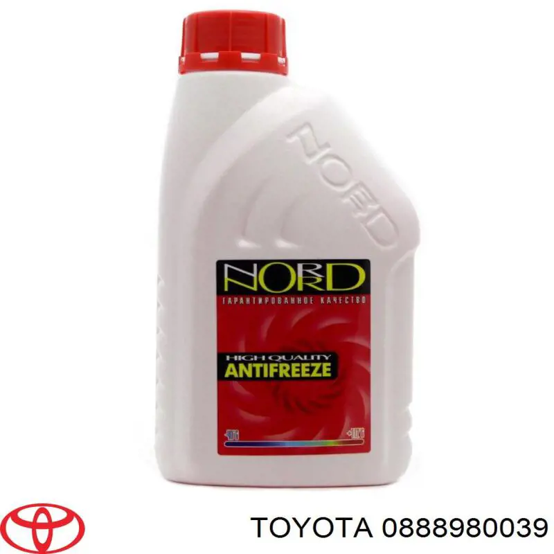 0888980039 Toyota fluido de esfriamento