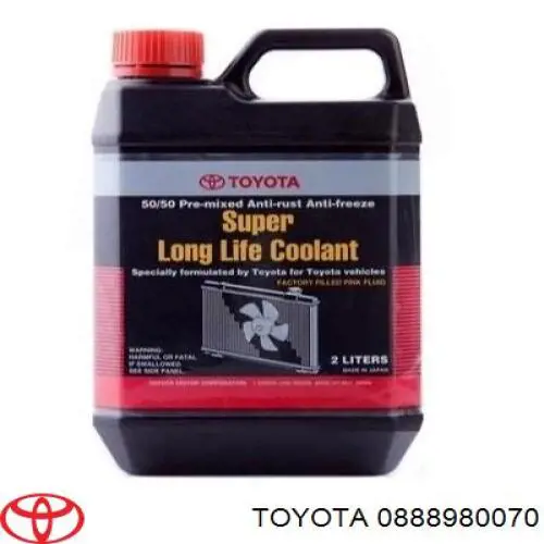 Охлаждающая жидкость Toyota 0888980070
