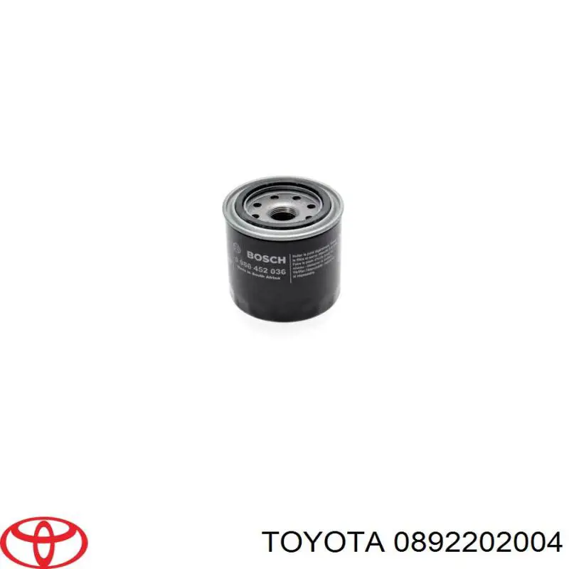 0892202004 Toyota Масляный фильтр двигателя
