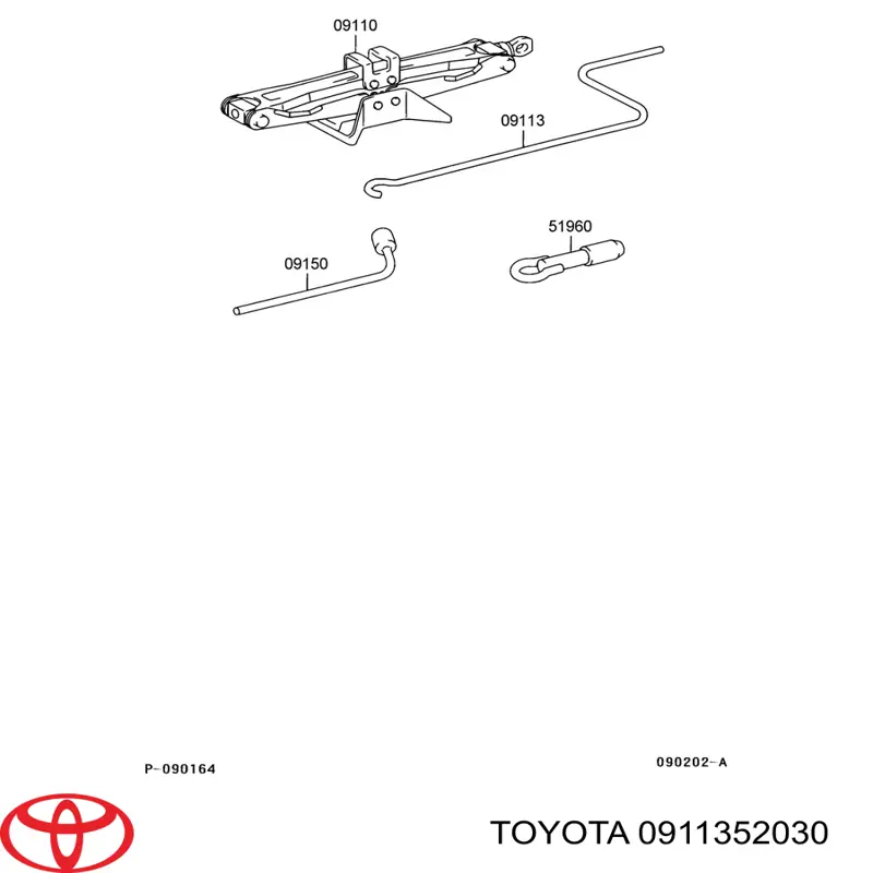 0911352030 Toyota 