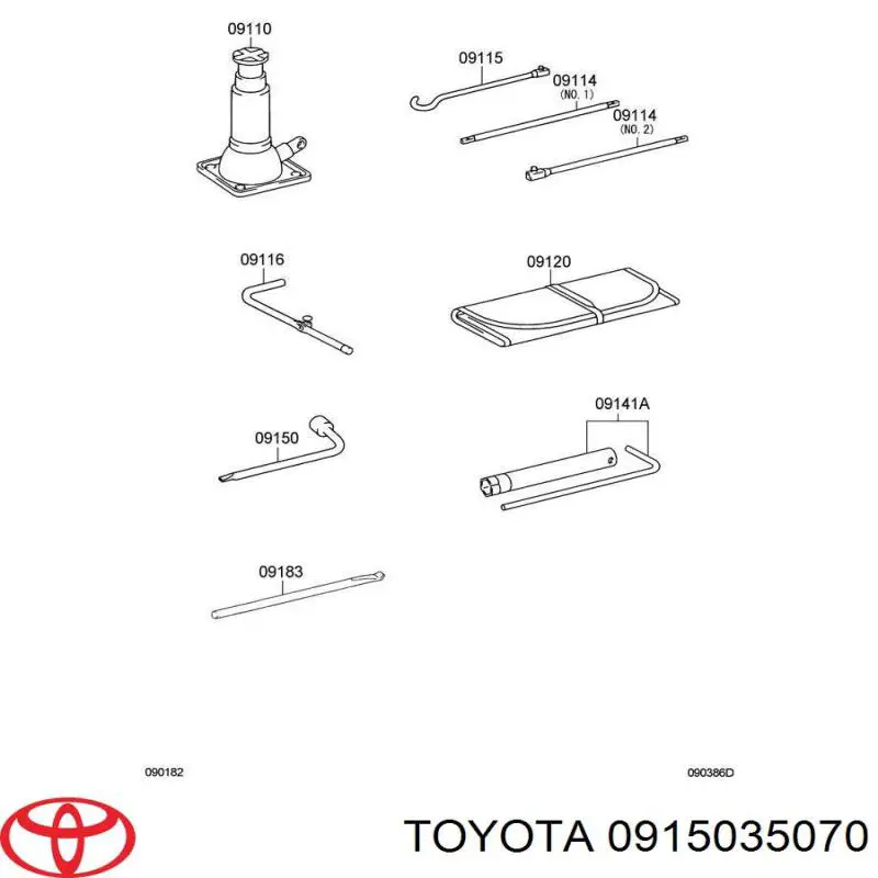  0915035070 Toyota