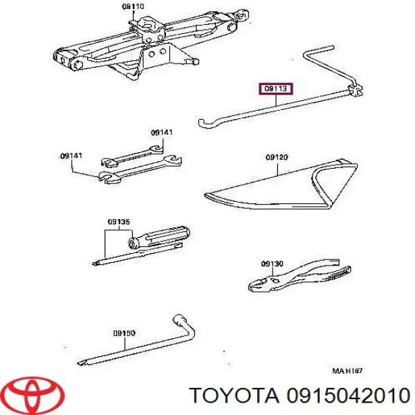  Toyota 0915042010 цена, от 19.05 USD