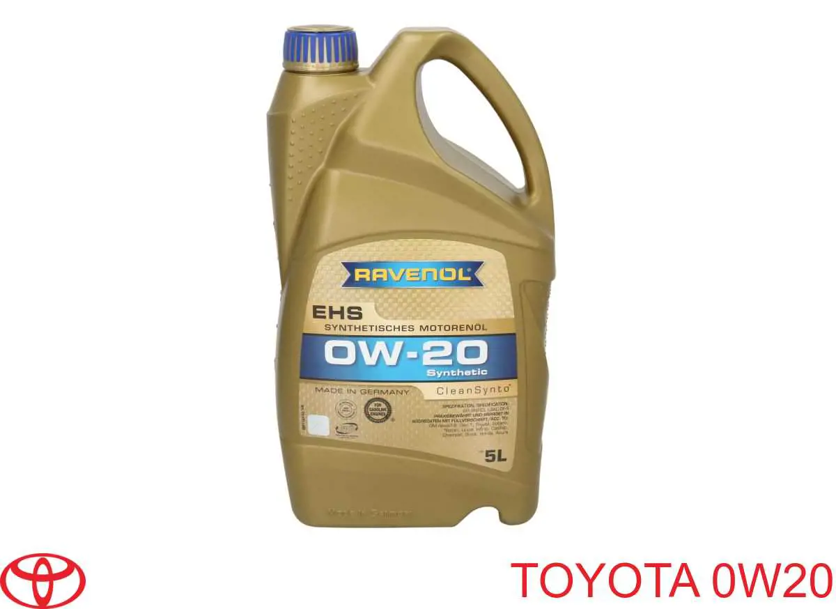 Масло моторное Toyota 0W20