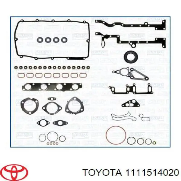 Прокладка ГБЦ 1111514020 Toyota