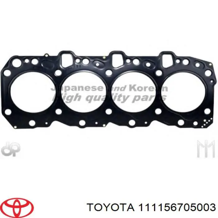 Прокладка ГБЦ 111156705003 Toyota