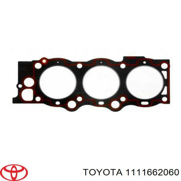 1111662060 Toyota прокладка головки блока цилиндров (гбц левая)
