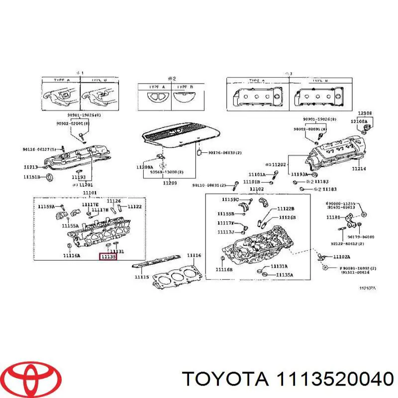 1113520040 Toyota 