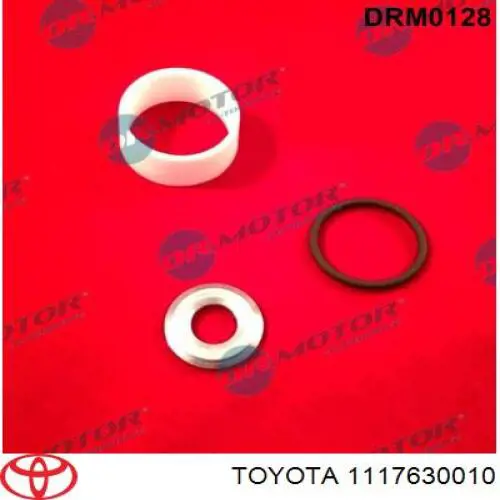 1117630010 Toyota кольцо (шайба форсунки инжектора посадочное)