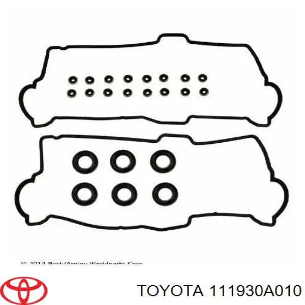 Прокладка клапанной крышки двигателя, кольцо на Toyota Highlander U4