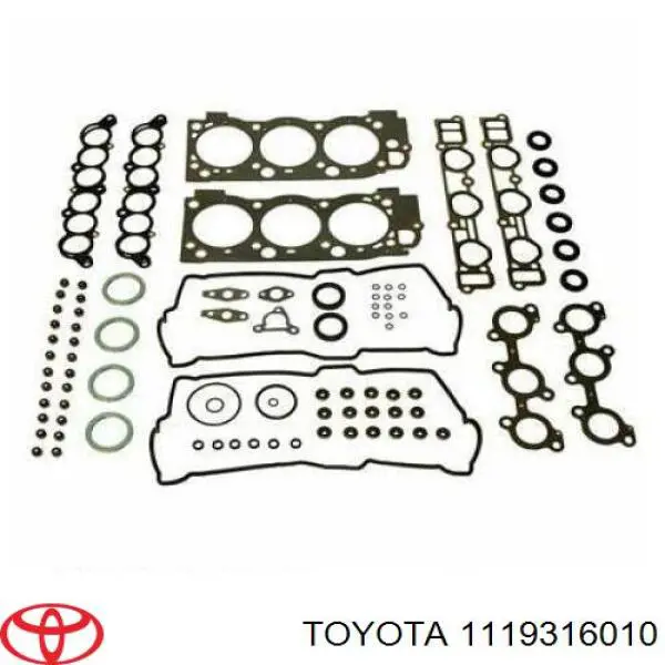 Прокладка клапанной крышки двигателя, кольцо 1119316010 Toyota