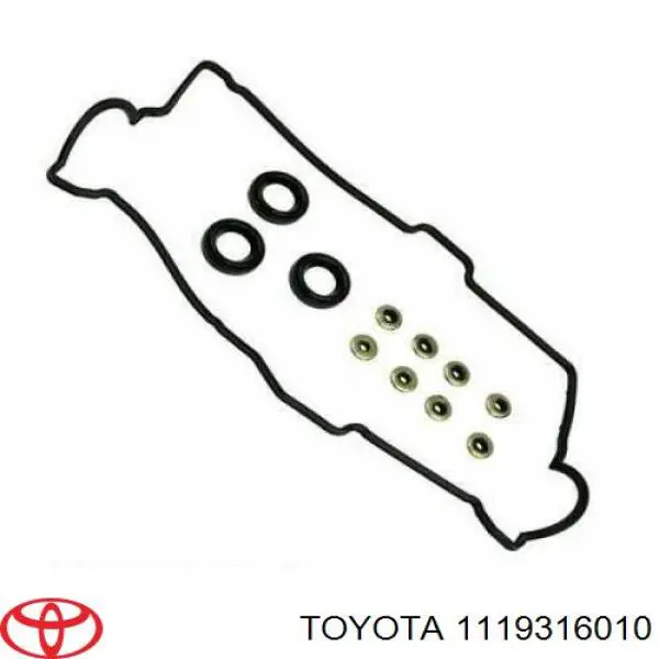 Junta, Tapa de culata de cilindro, Anillo de junta 1119316010 Toyota