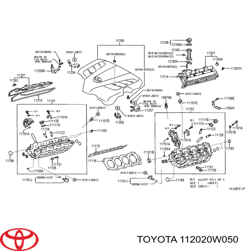  112020W050 Toyota