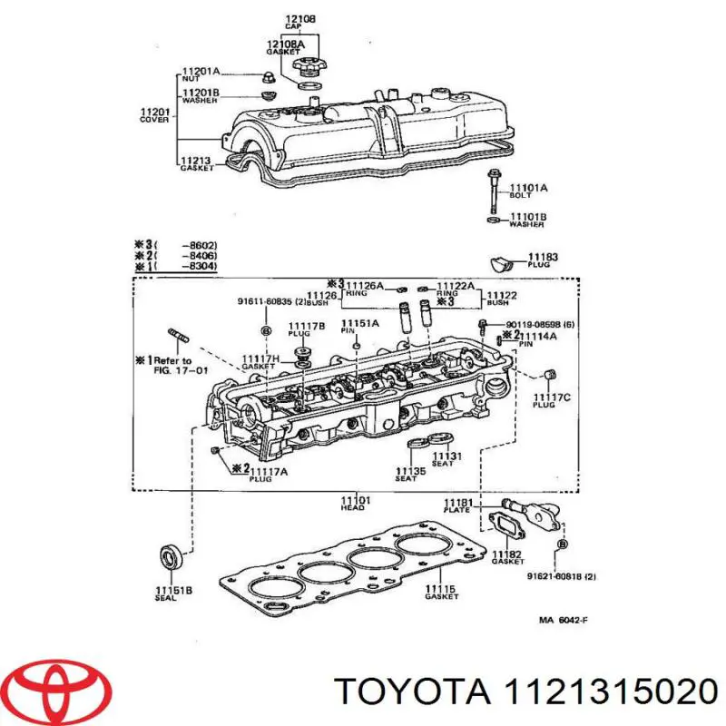 Прокладка клапанной крышки двигателя на Toyota Carina II 
