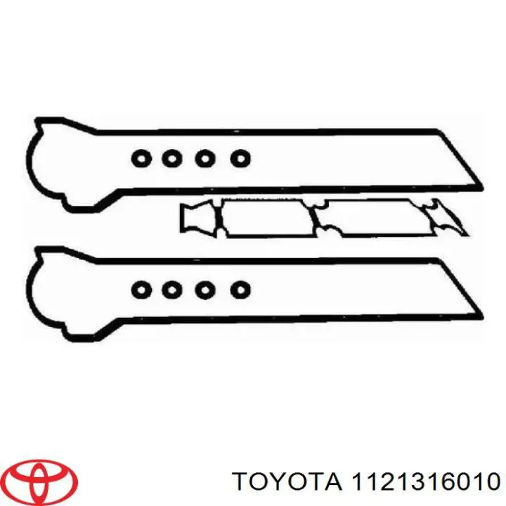 Купить 1121316010 Toyota Прокладка клапанной крышки двигателя