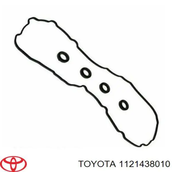 Прокладка клапанной крышки двигателя левая Toyota 1121438010
