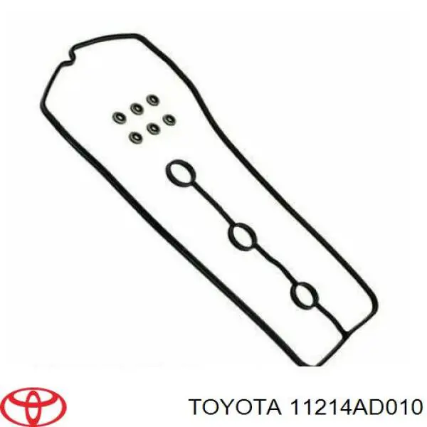 11214AD010 Toyota прокладка клапанной крышки двигателя левая