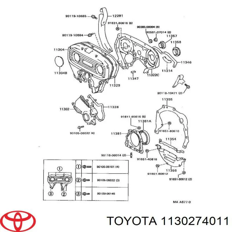  1130274011 Toyota