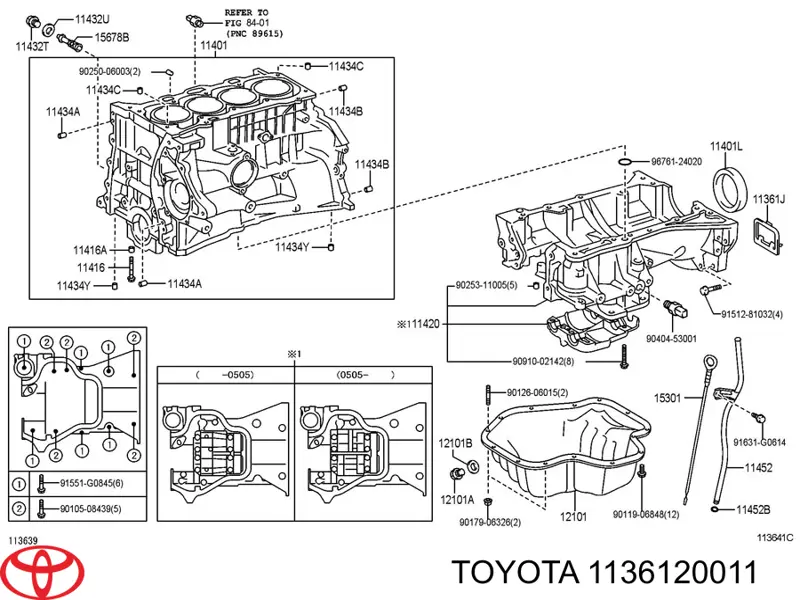  1136120011 Toyota