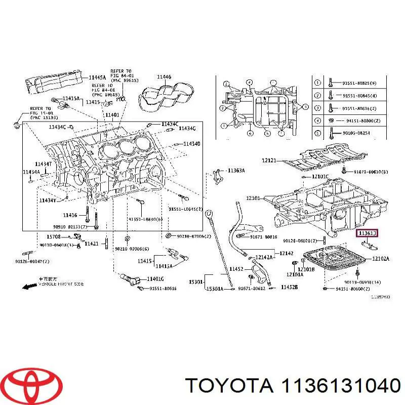 1136131040 Toyota 