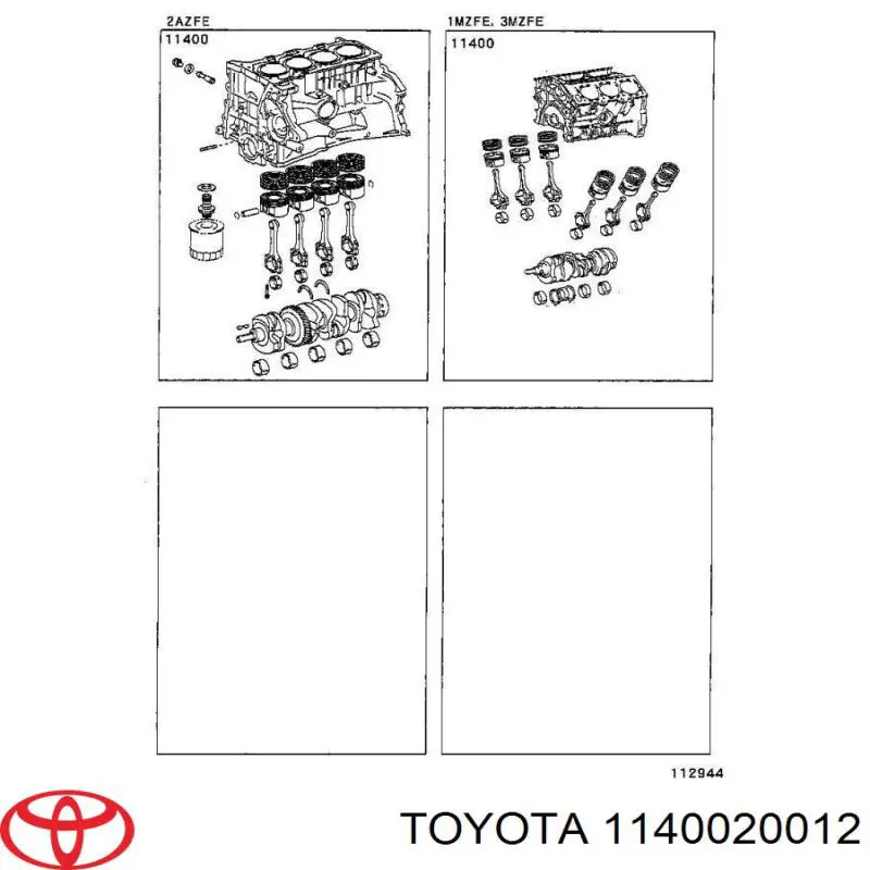  1140020012 Toyota