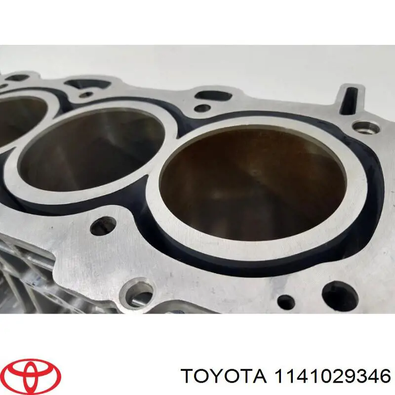 Блок цилиндров двигателя 1141029346 Toyota