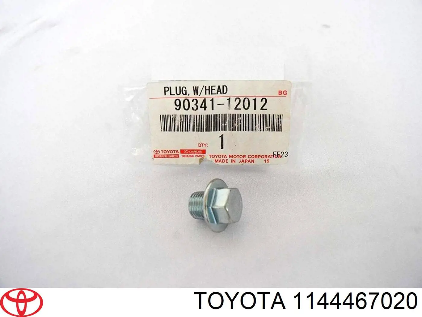 Заглушка ГБЦ/блока цилиндров на Toyota 4 Runner N130