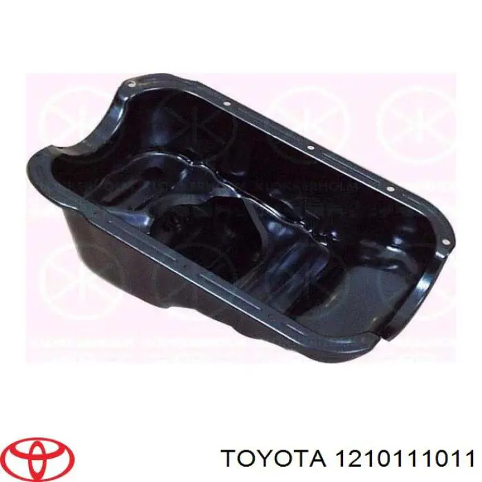 Поддон двигателя 1210111011 Toyota