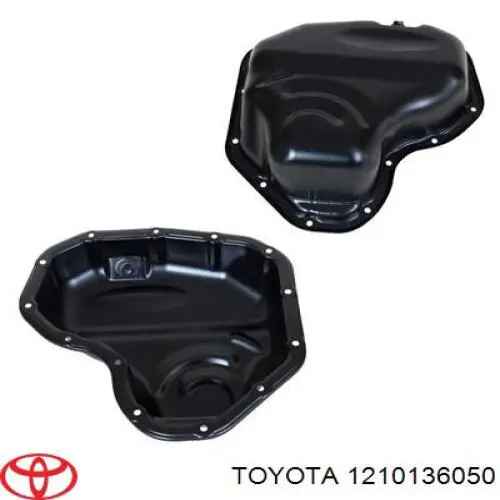 1210136050 Toyota panela de óleo de cárter do motor
