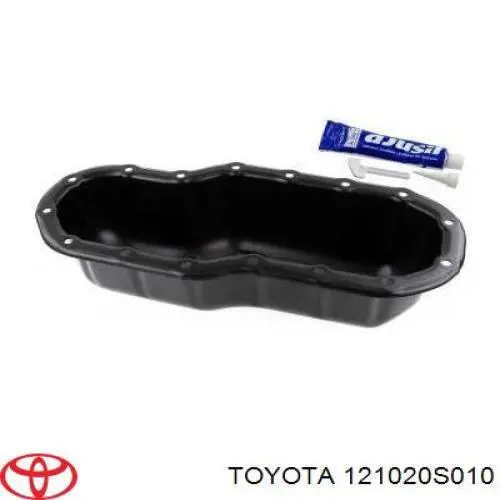  Поддон двигателя Toyota Land Cruiser 