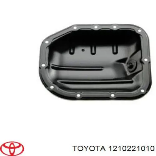 1210221010 Toyota поддон масляный картера двигателя
