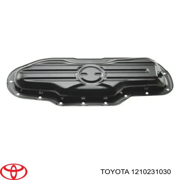 1210231030 Toyota panela de óleo de cárter do motor, parte inferior