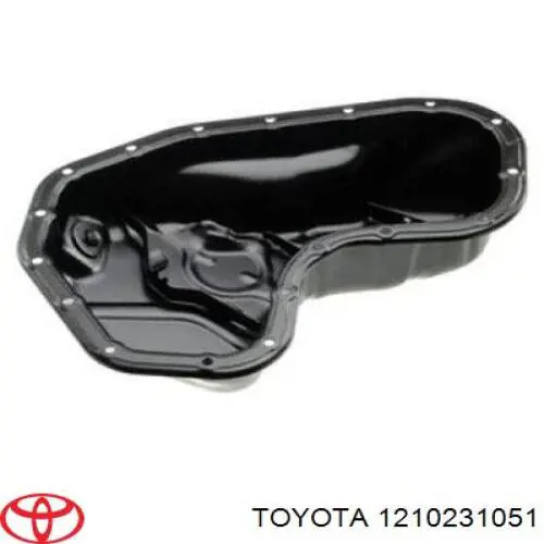 Cárter de aceite 1210231051 Toyota/Lexus