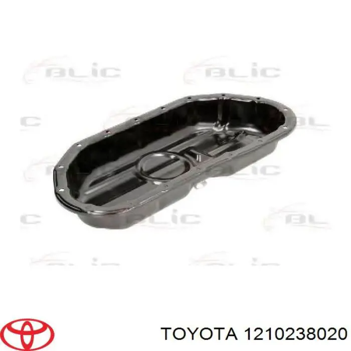 Поддон двигателя 1210238020 Toyota