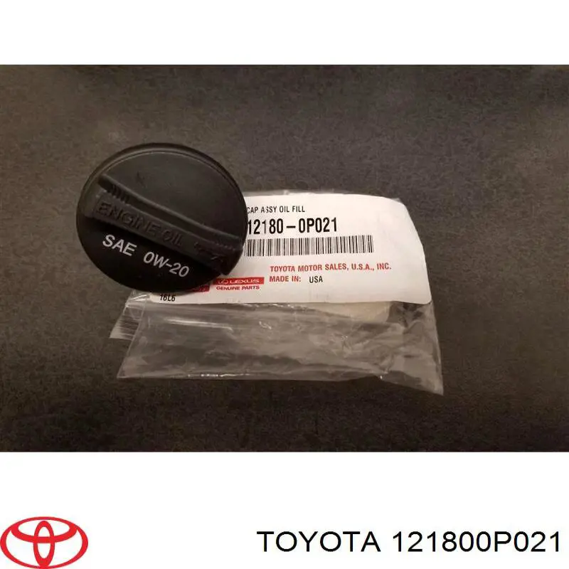 121800P021 Toyota tampa do gargalho de enchimento de óleo