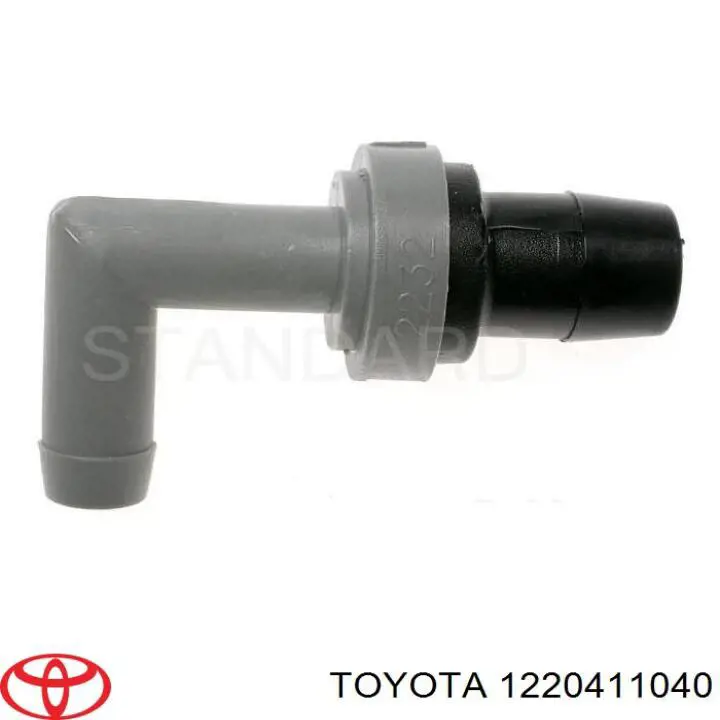  Válvula PCV de ventilação dos gases de cárter Toyota Corolla liftback (E9) (1987 - 1992) 