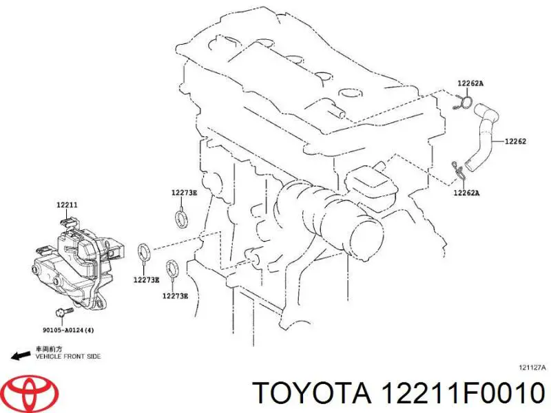  Toyota 12211F0010 цена, от 27.87 USD