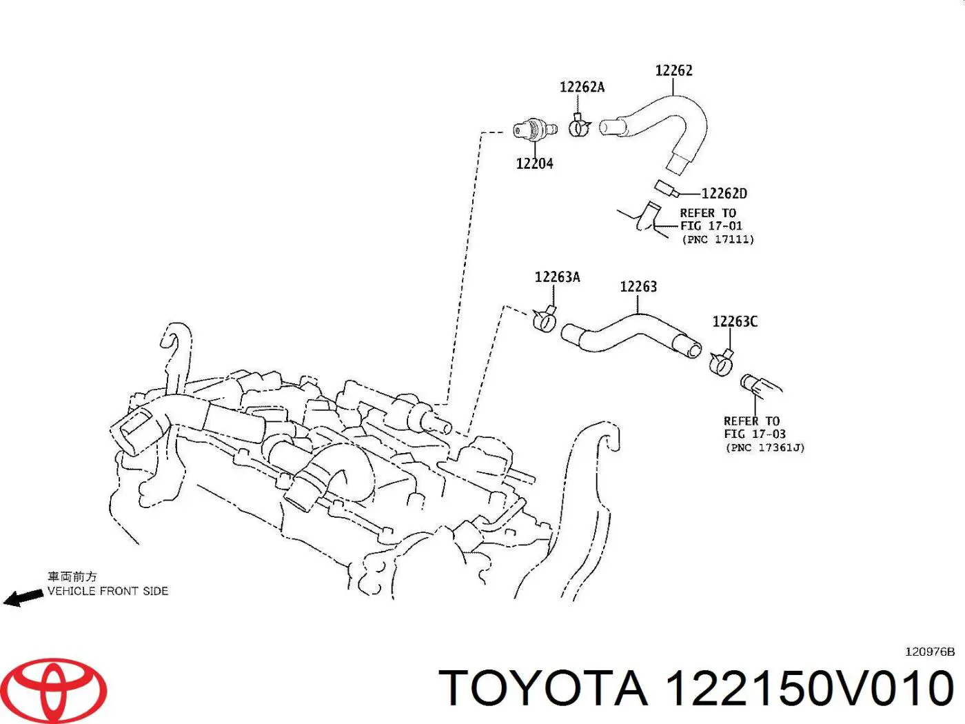 Купить 122150V010 Toyota 