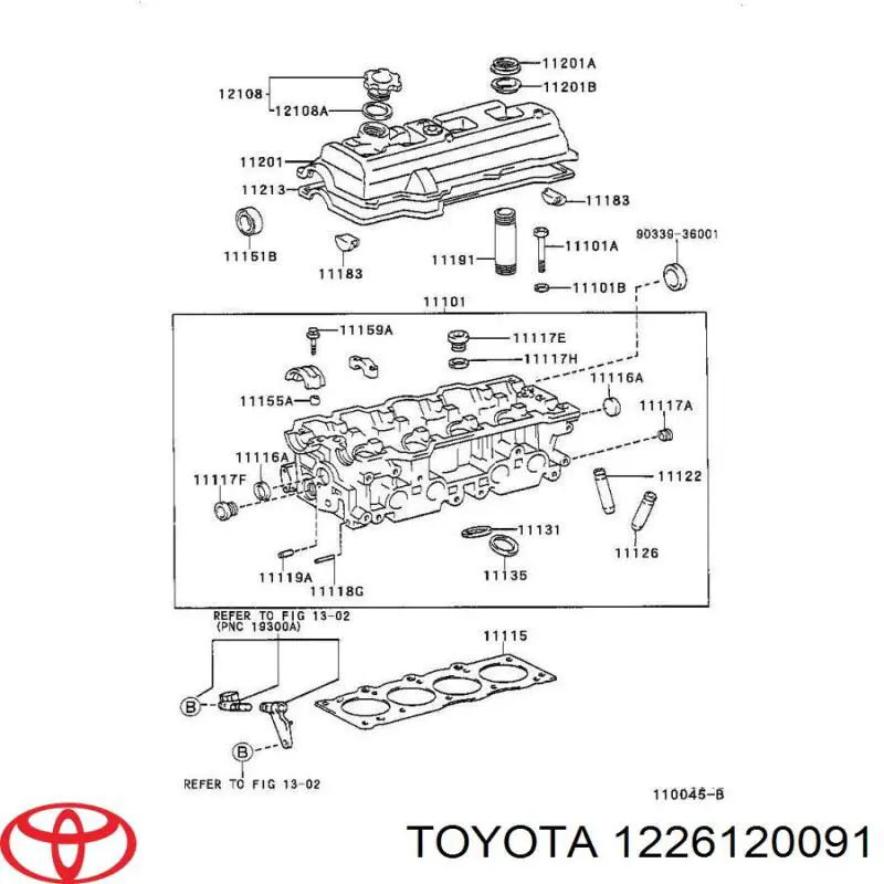 Патрубок вентиляции картера, маслоотделителя Toyota 1226120091 цена, от 6.33 USD
