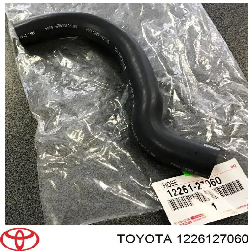 1226127060 Toyota cano derivado de ventilação de cárter (de separador de óleo)