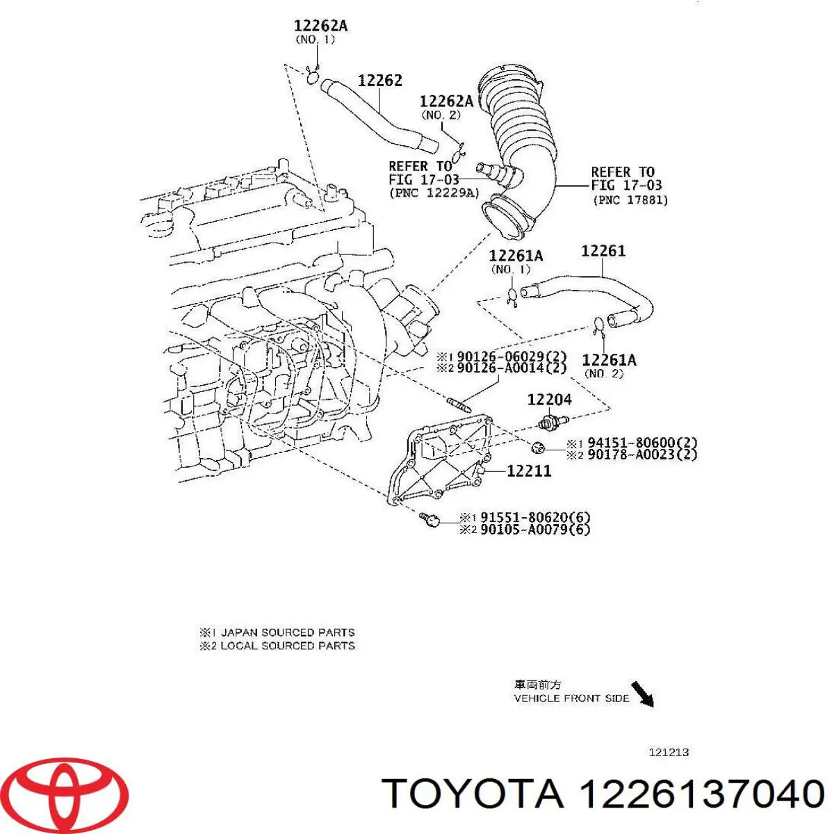  1226137040 Toyota