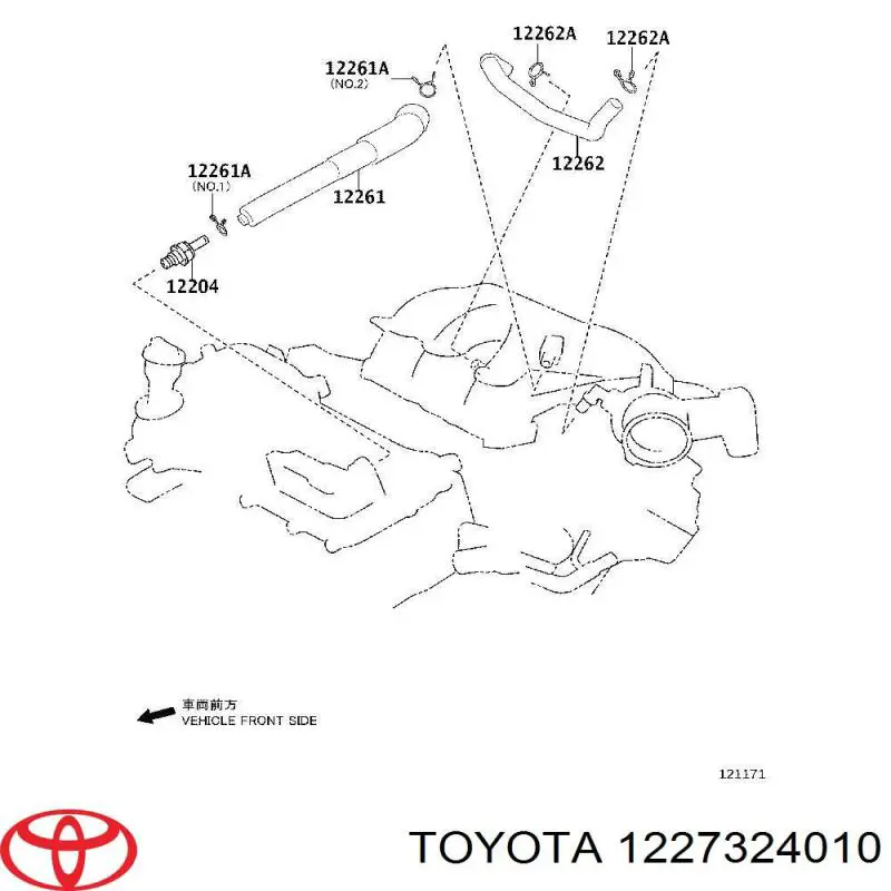  Toyota 1227324010 цена, от 1.69 USD
