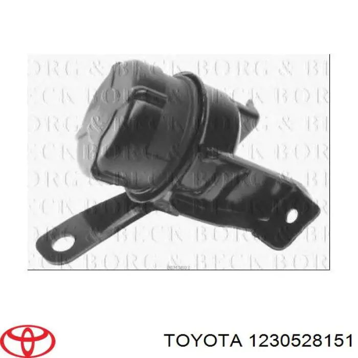 1230528151 Toyota подушка (опора двигателя правая)