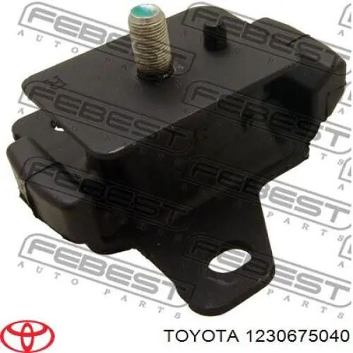 Передняя опора двигателя 1230675040 Toyota