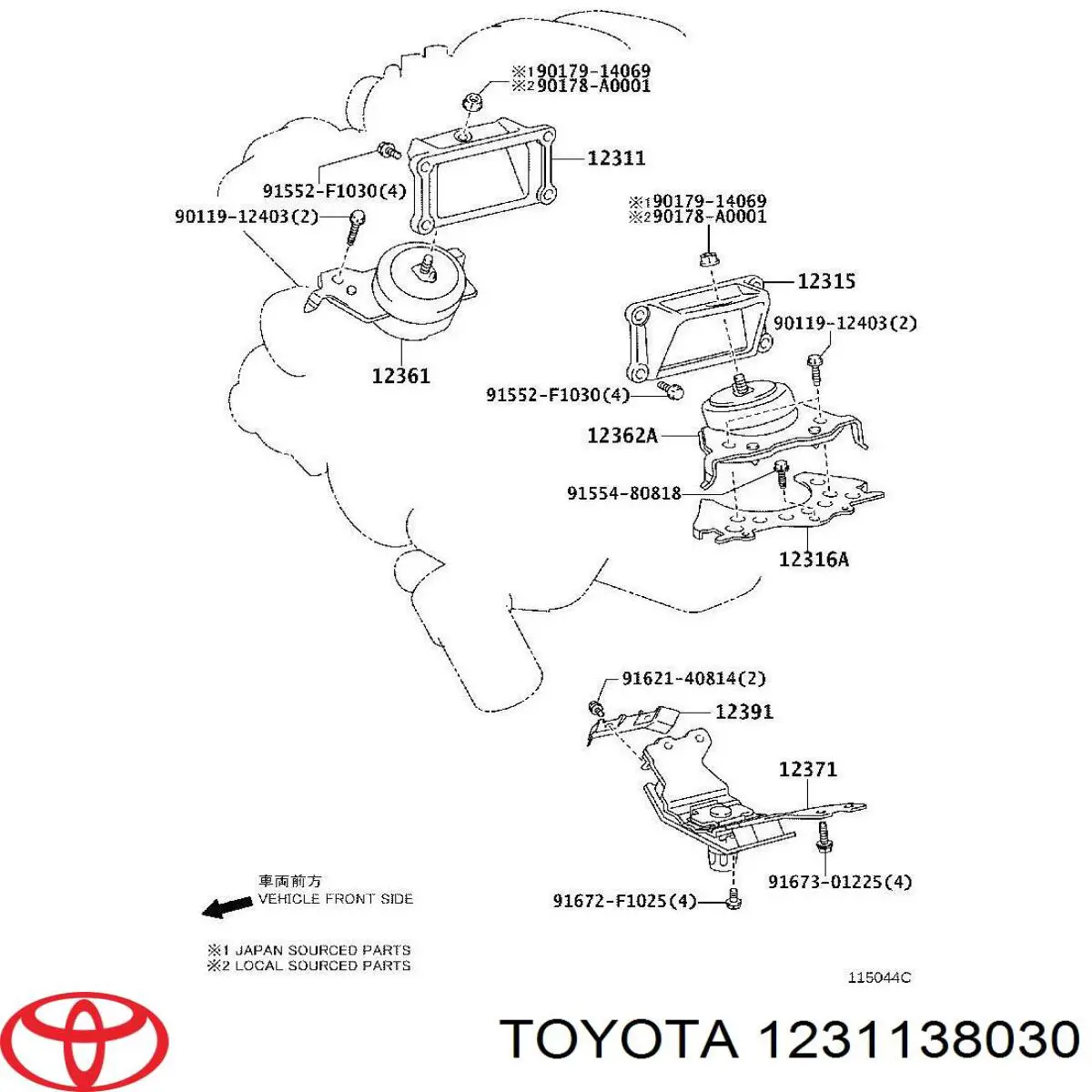 1231138030 Toyota 