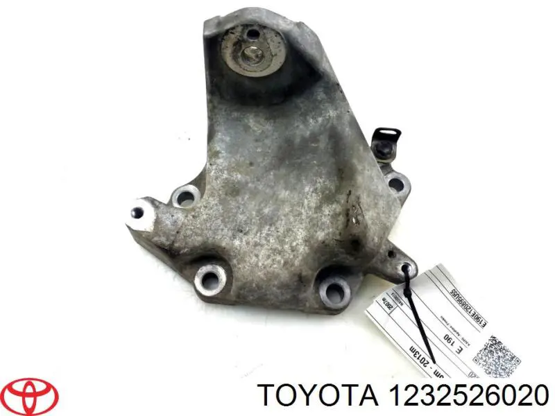 1232526020 Toyota Кронштейн подушки (опоры) двигателя левой