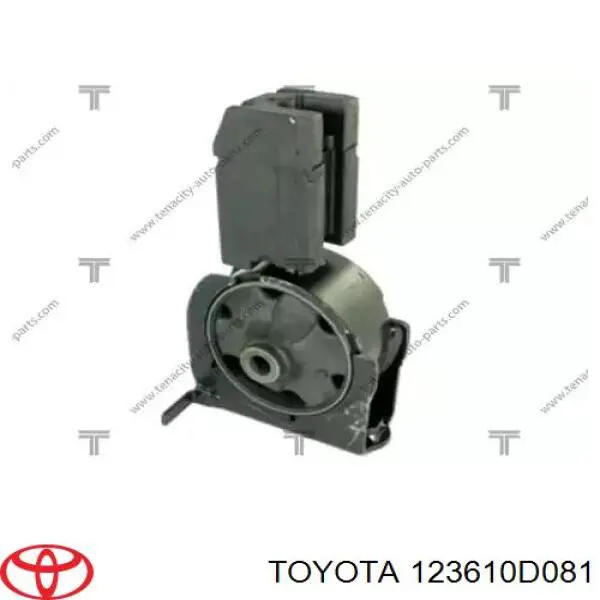 123610D081 Toyota подушка (опора двигателя передняя)