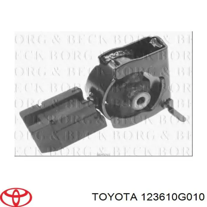 123610G010 Toyota подушка (опора двигателя передняя)